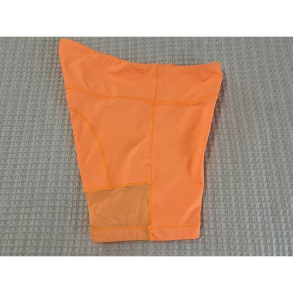Lululemon Spinerette Short Women’s 8 Orange Creamsicle Pop W7693S - Picture 5 of 10